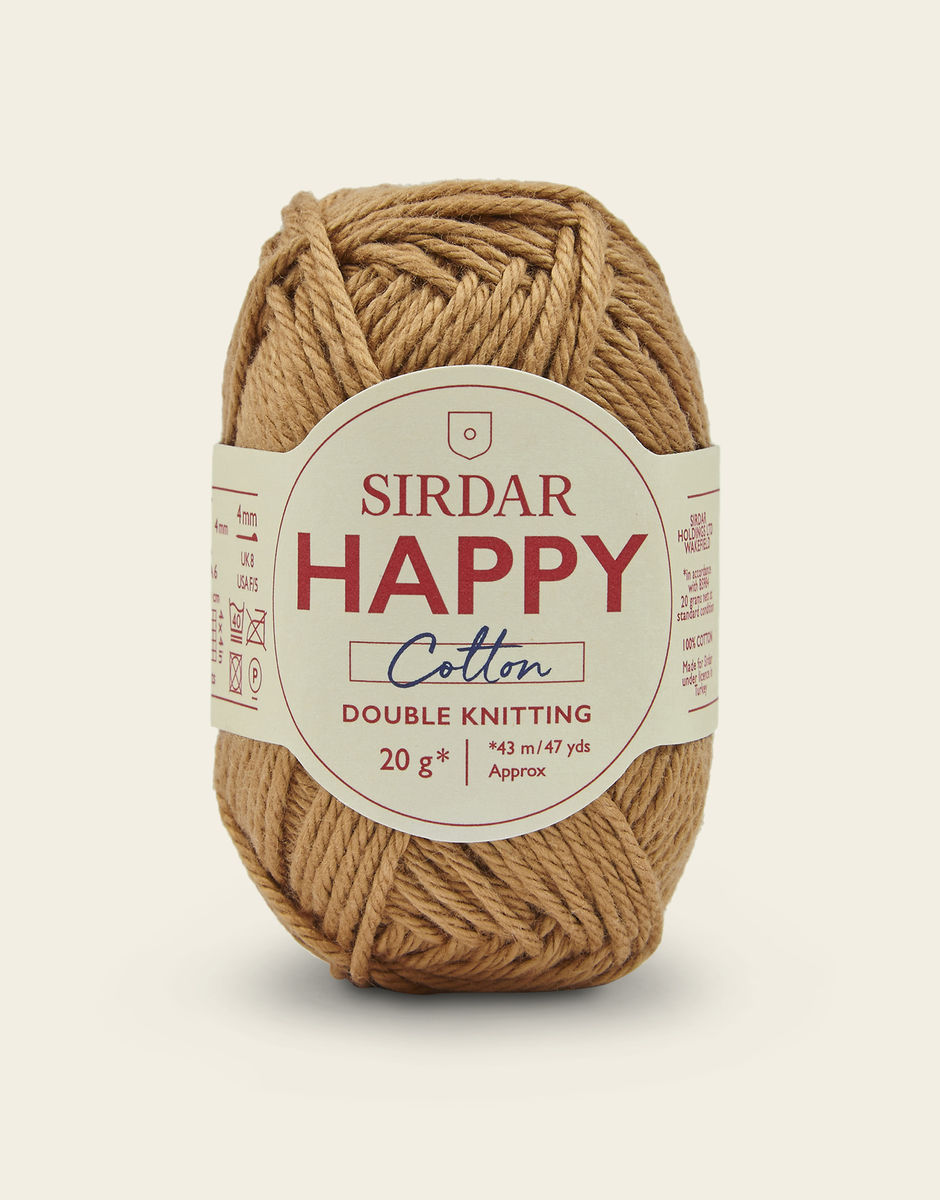 Sirdar Happy Cotton, 20g Amigurumi Hand Knitting Crochet Yarn | Sirdar