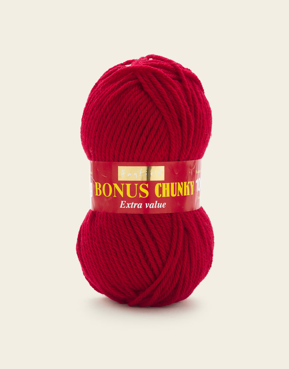 Hayfield Bonus DK Signal Red Wool