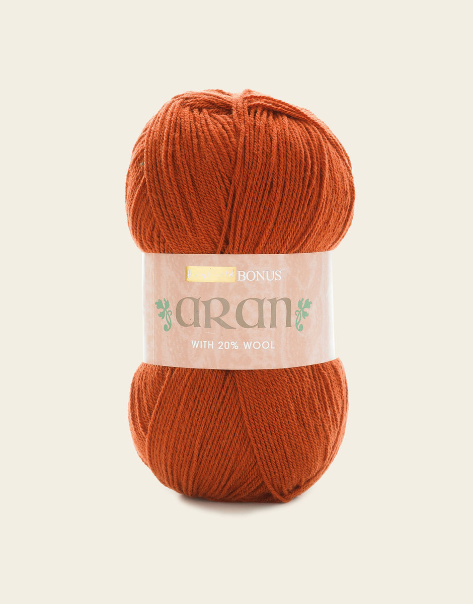 Aran knitting hot sale wool 400g