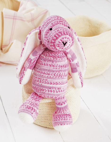 Toy Bunny in Snuggly Crofter DK
