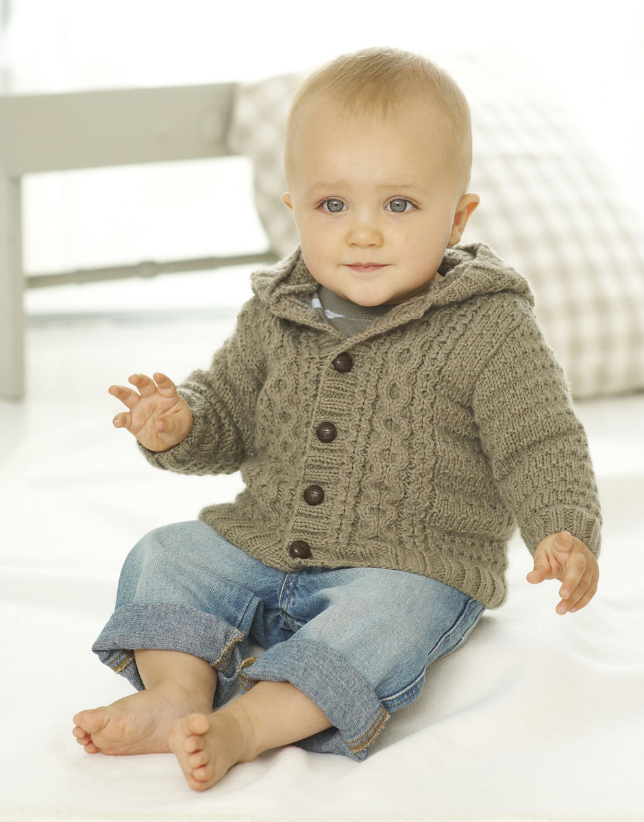 Newborn hooded jacket hotsell