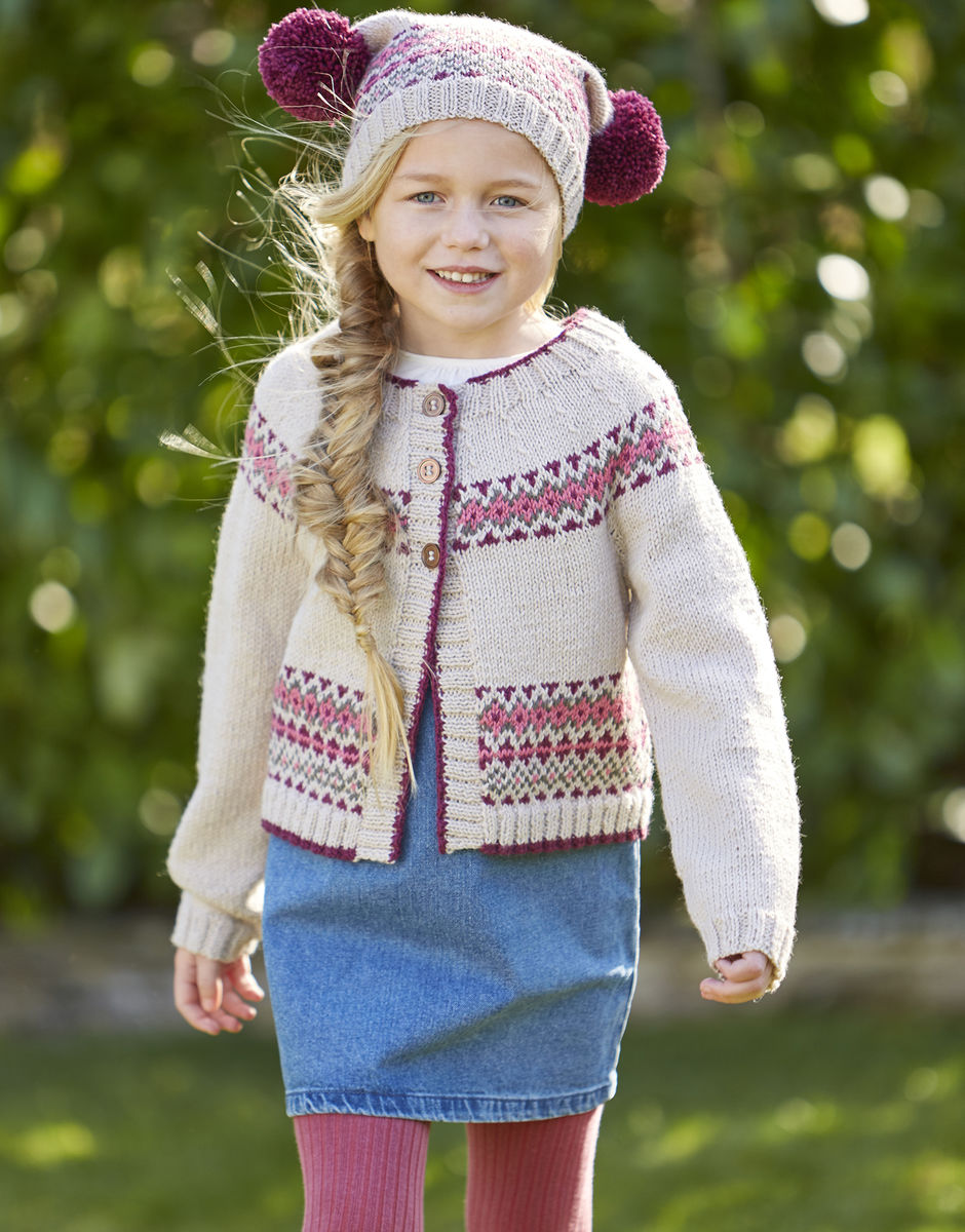 Children's Cardigan & Hat in Sirdar Country Classic DK | Sirdar