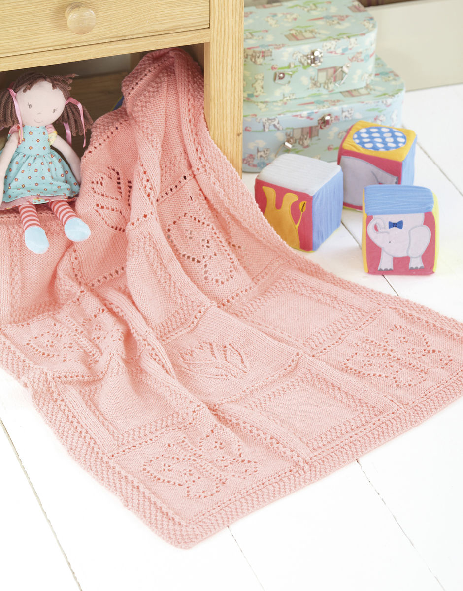 Sirdar baby blanket knitting patterns sale