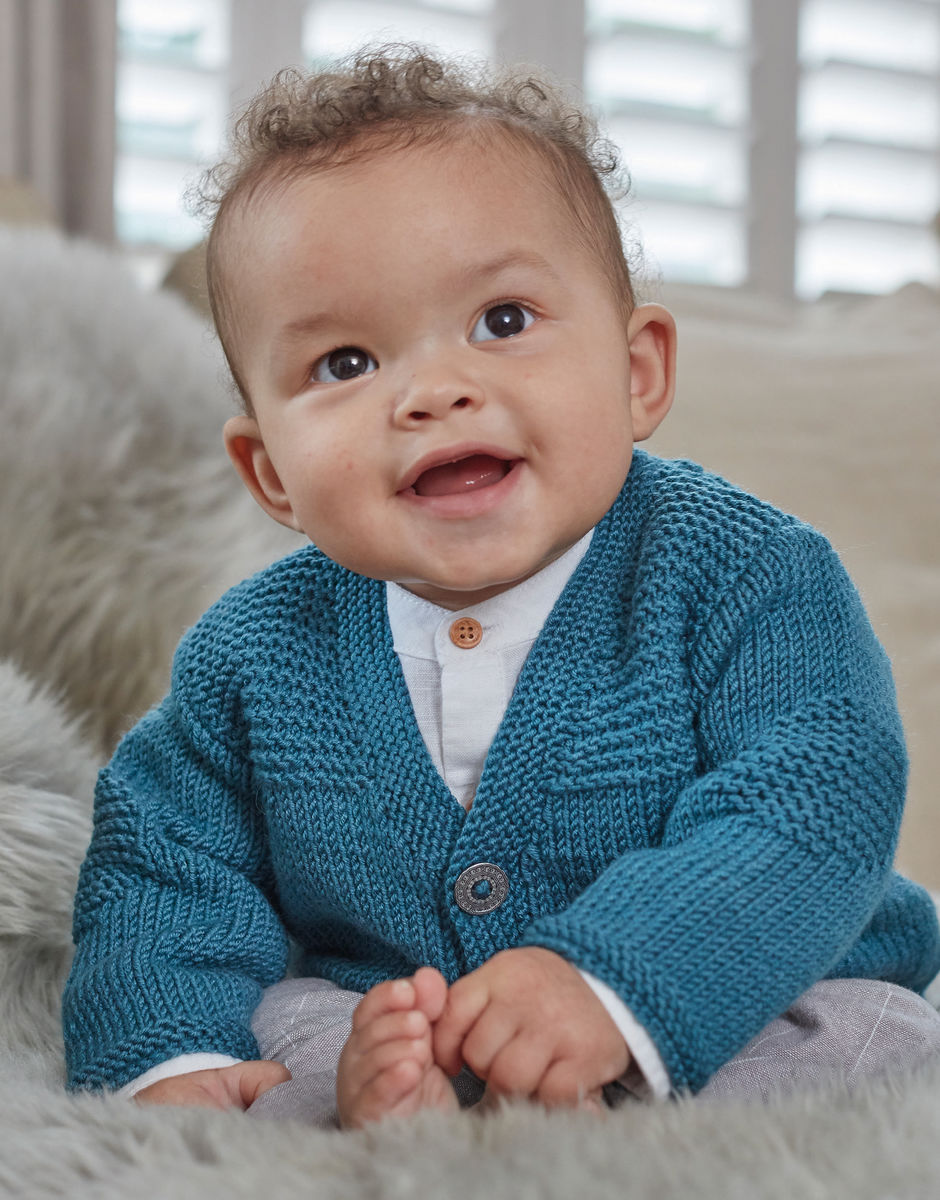 Baby boy cardigan hot sale with elbow patches