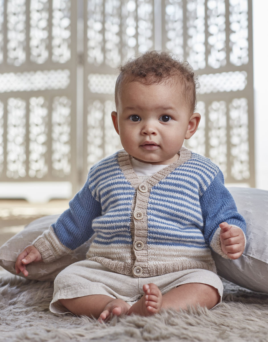 Baby Cardigans in Snuggly 100% Merino | Sirdar