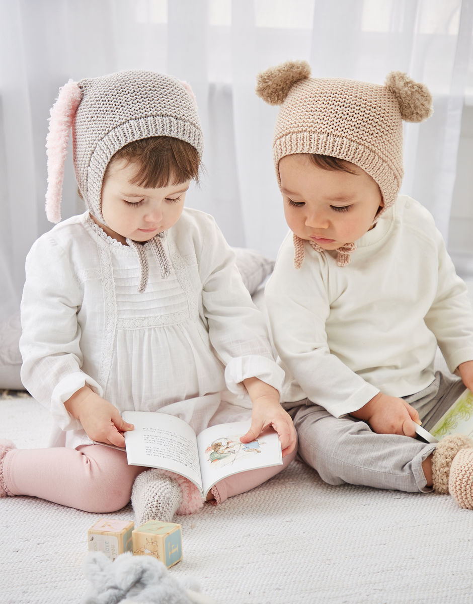 Merino  Boy's Baby Beanies Hats Hand Dyed Soft Australian Merino Wool