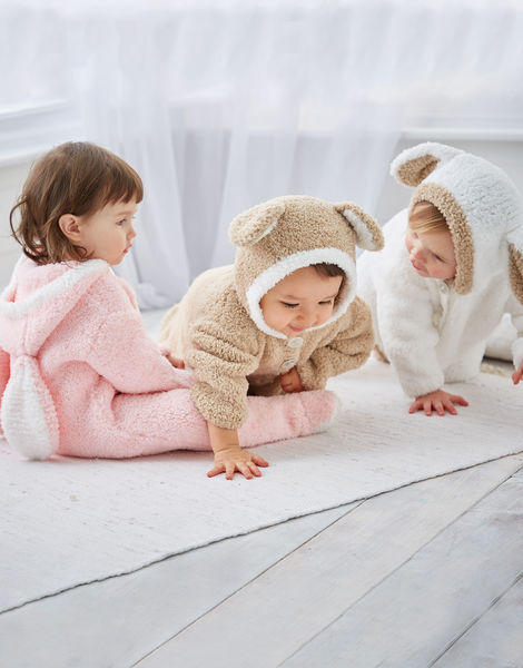 Baby All In One in Snuggly Bunny