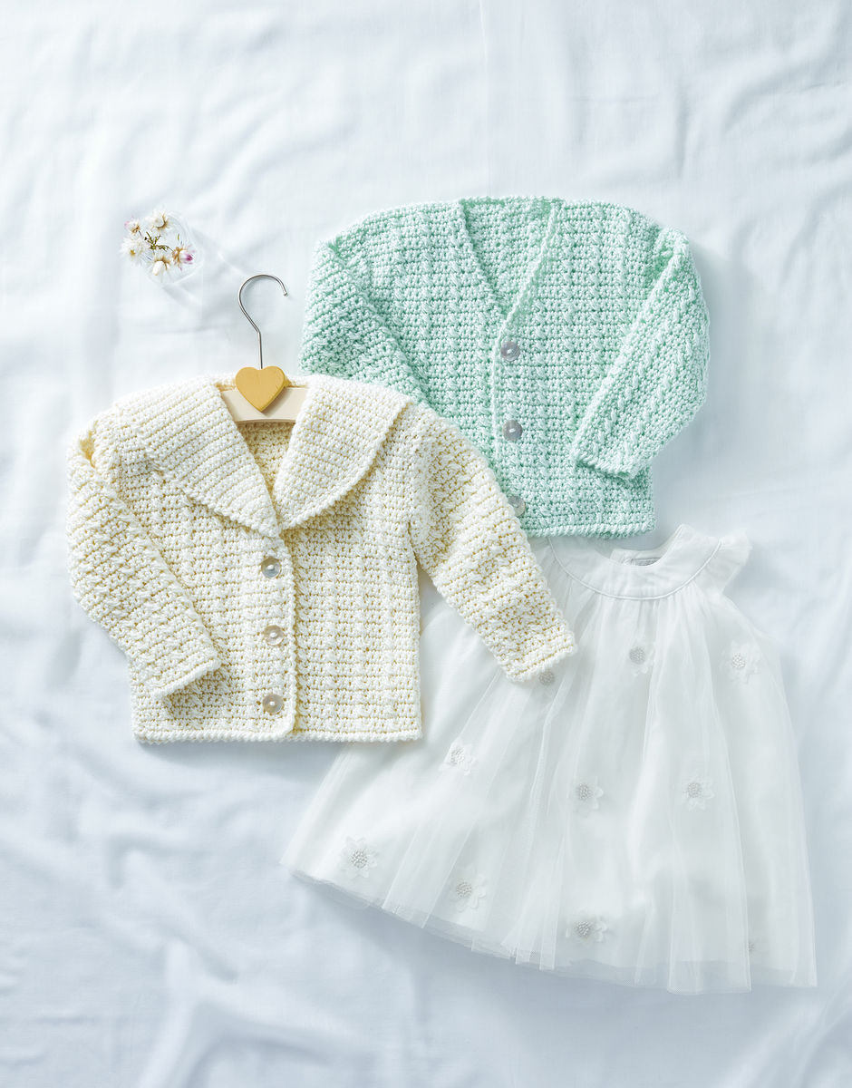 Baby crochet cardigan outlet pattern