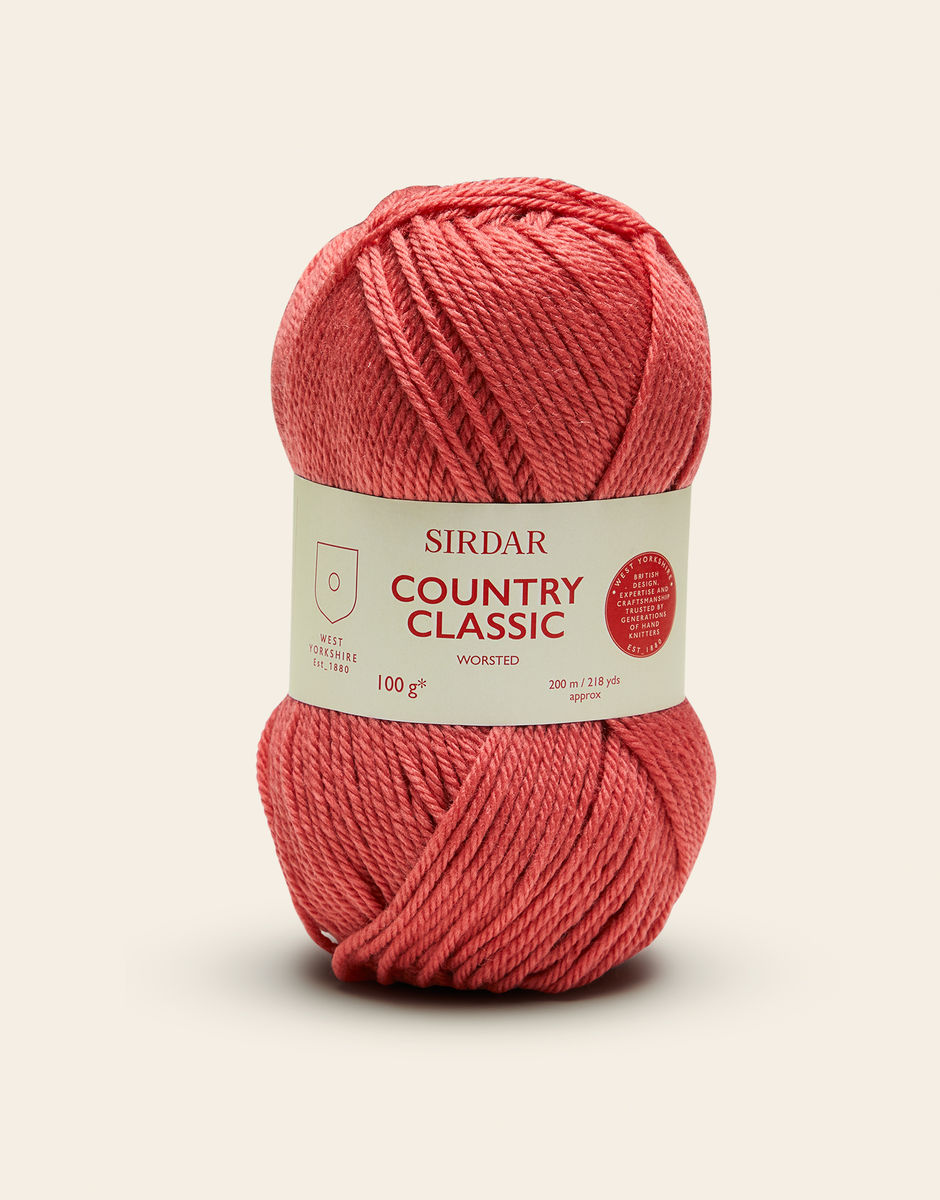 SIRDAR COUNTRY CLASSIC WORSTED, 100G