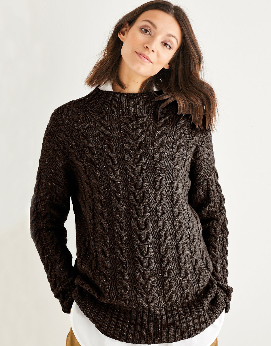 Drop discount sleeve jumper