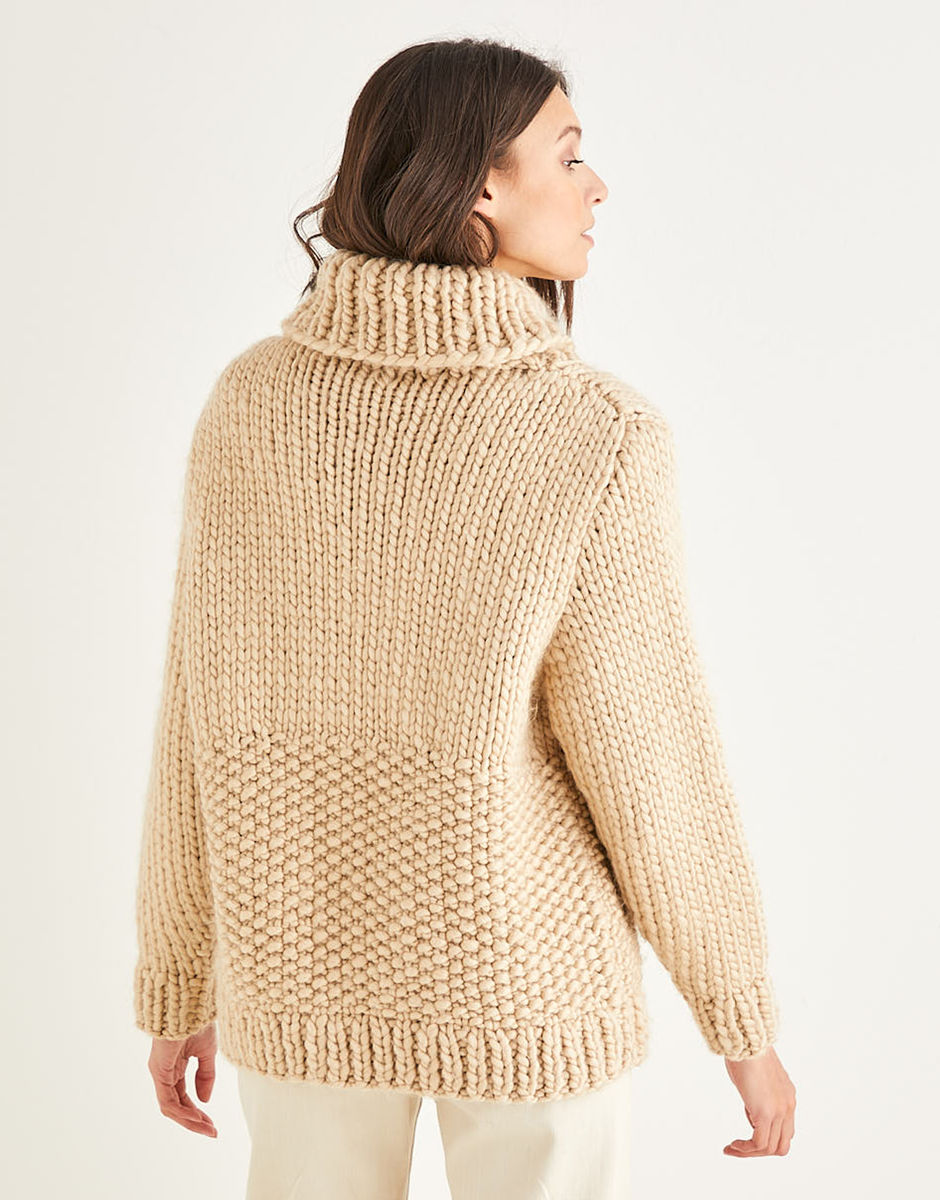 Heavy 4Ply Cashmere Roll-Neck