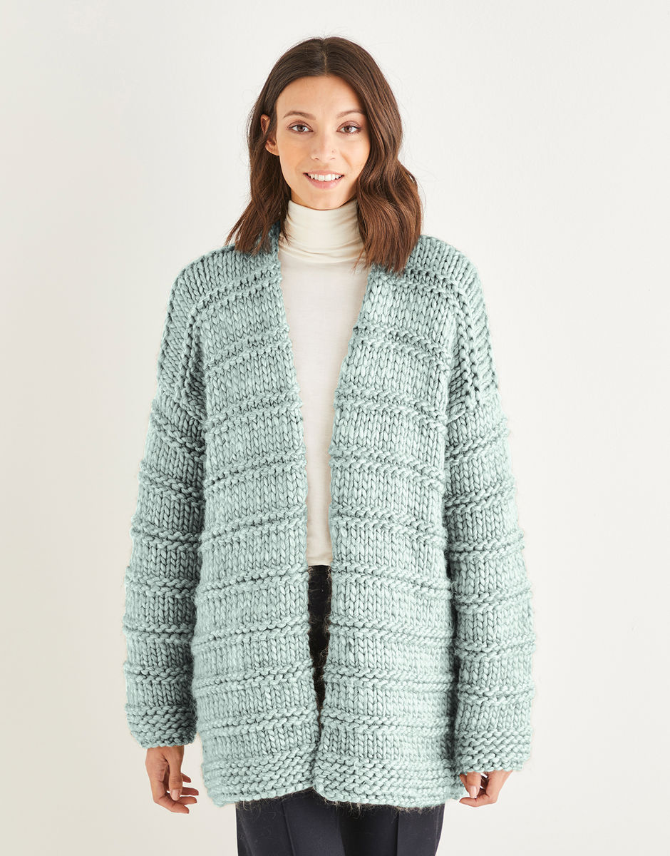 Longline wool cardigan shop