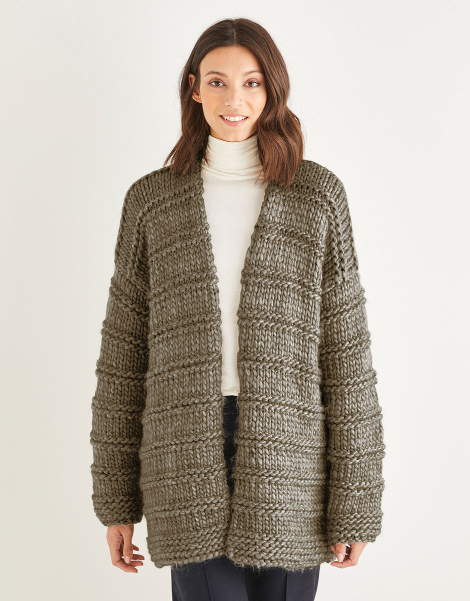 Chunky Cardigan Oversized Cardigan Chunky Sweater 100% Wool