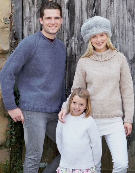 Sweaters in Hayfield Chunky with Wool