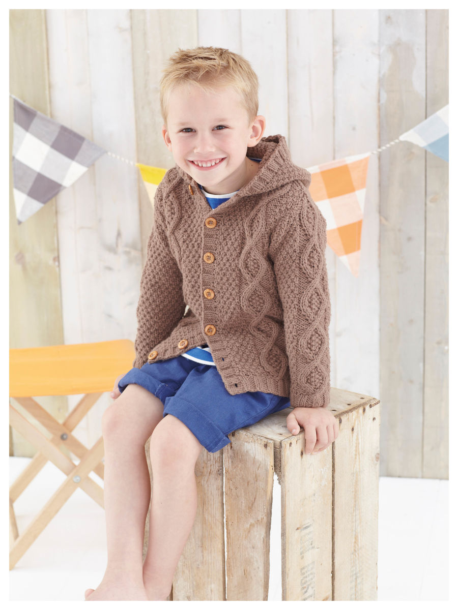 Inagh Ladies Aran Cardigan | Natural