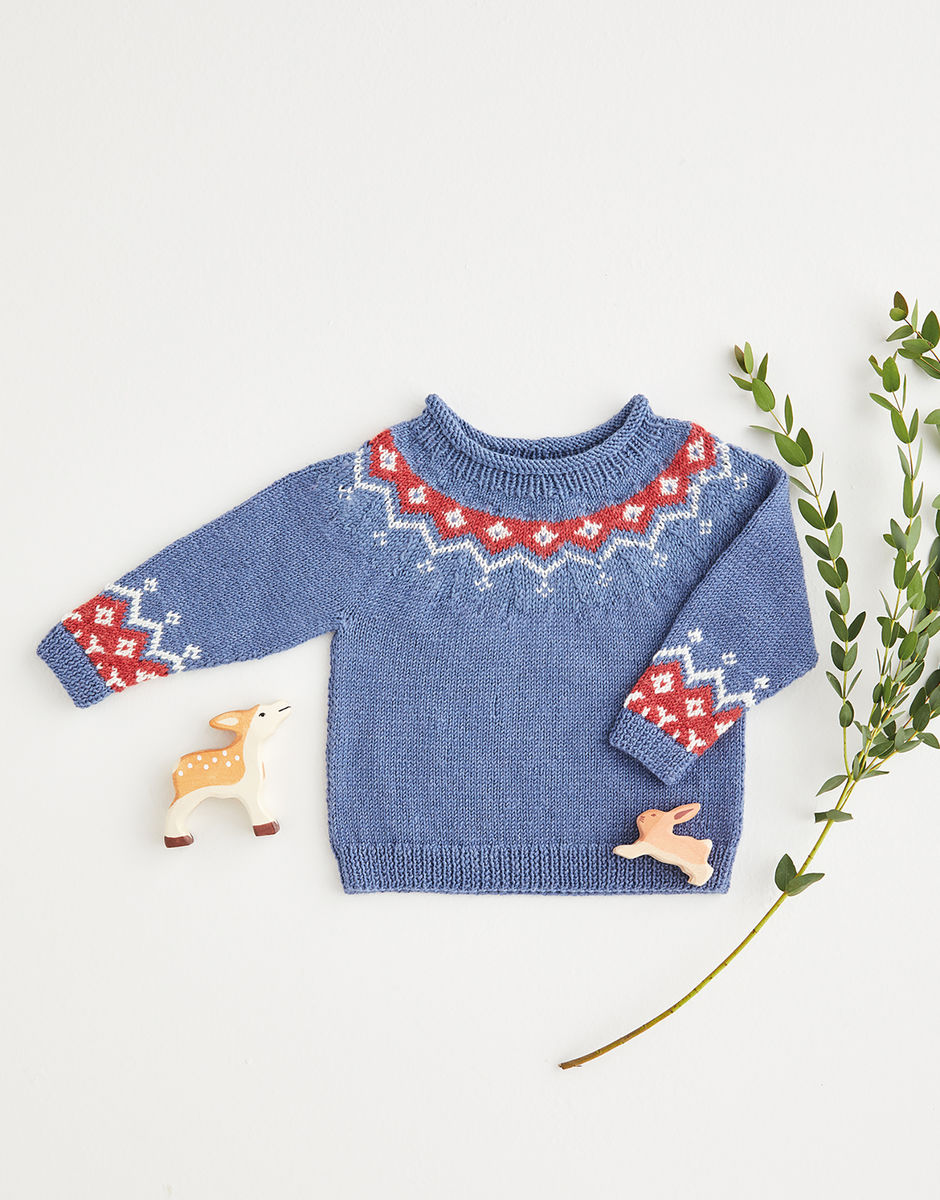 Nordic fair isle sweater sale