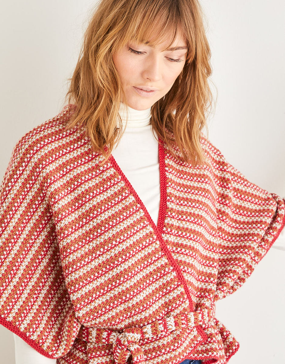 Merino wrap outlet cardigan