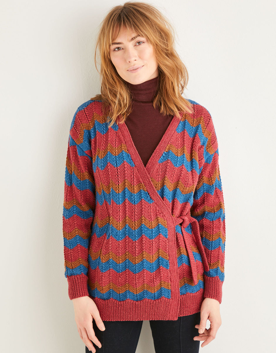 Merino wool hot sale wrap cardigan