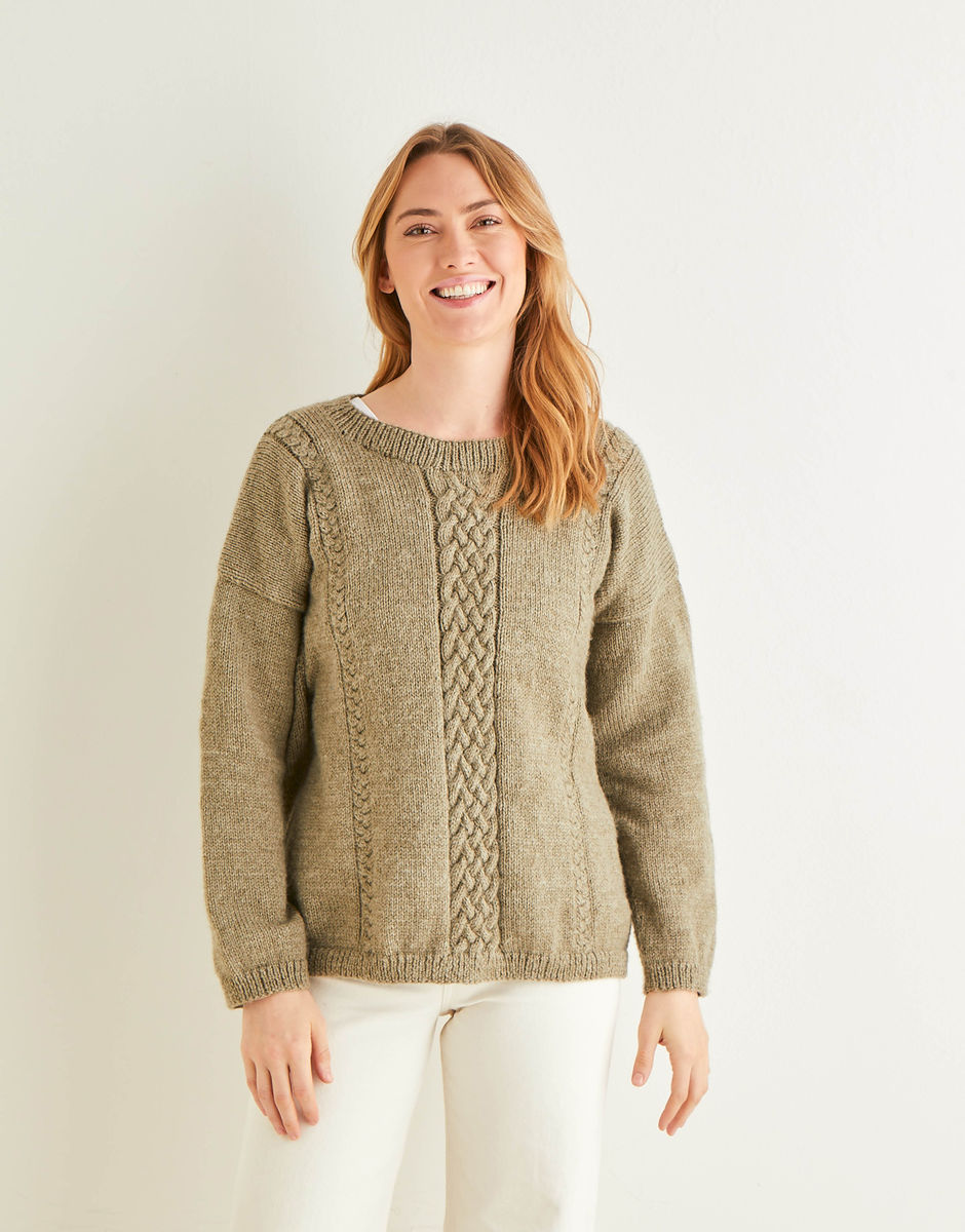 aran-cable-knit-design - Knitting Kingdom