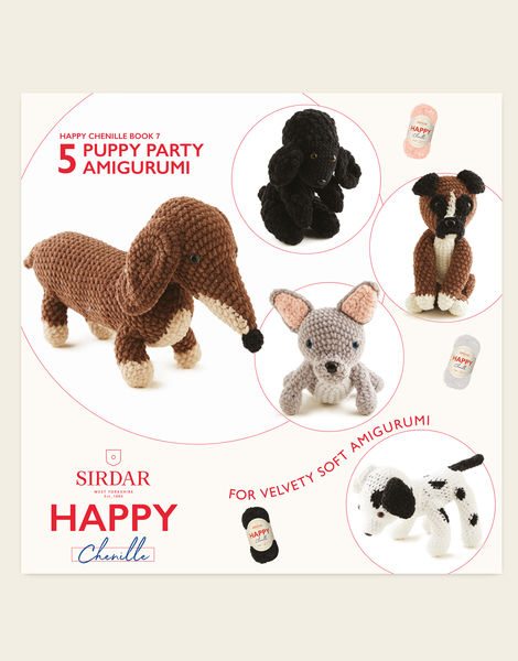 Sirdar Happy Chenille Amigurumi Yarn - The Cheap Shop Tiptree