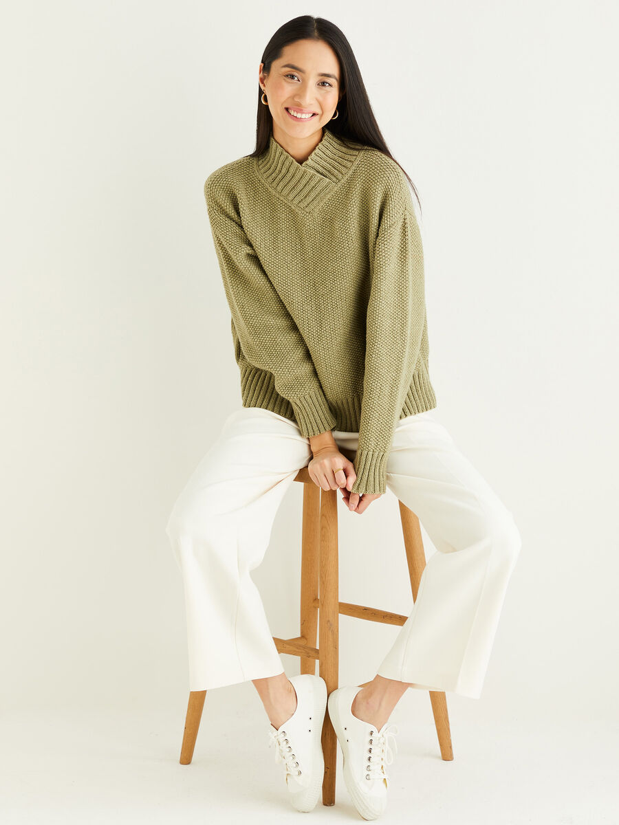 Buy MANGO Man Twisted Turtleneck Sweater 2024 Online