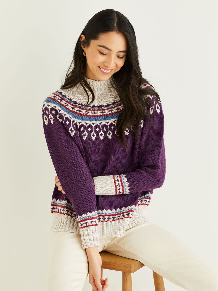 Women's Pure Cashmere Chunky Crew Neck