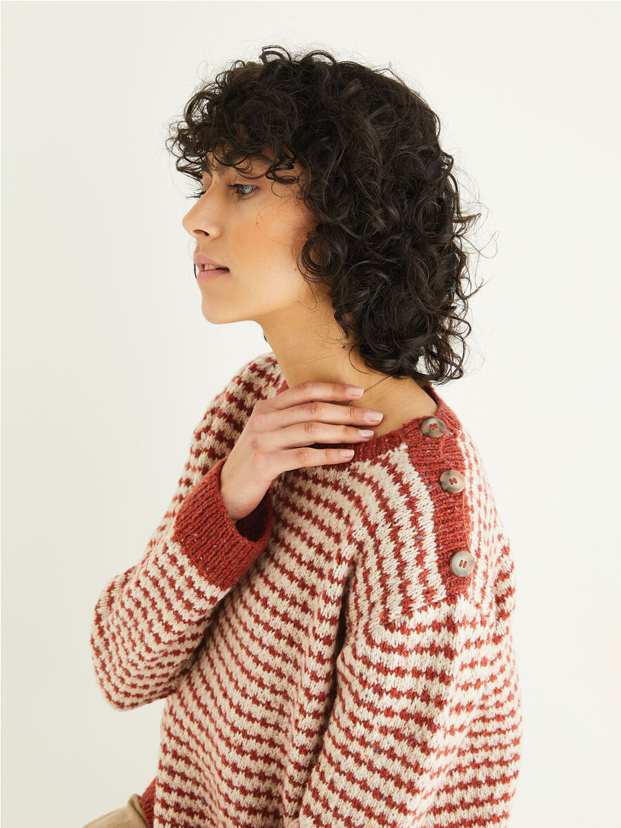 LIDNM TWEED KNIT PO ニット | red-village.com