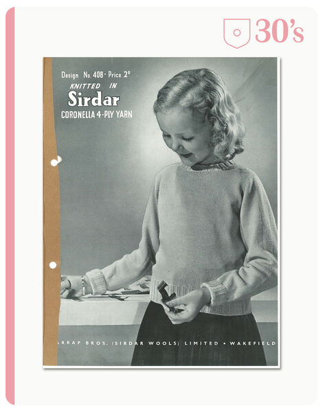 30's Children's Sweater or Top