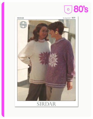 Sheep Sweater Knitting Pattern PDF Sheep Motif Jumper Jersey -    Sweater knitting patterns, Knitting patterns, Vintage knitting patterns