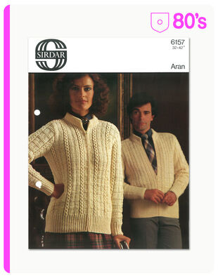 Free vintage 2024 aran knitting patterns