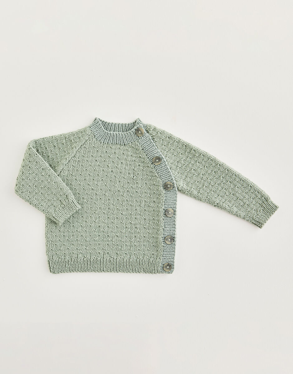 Textured Baby Two-Piece in Snuggly Cashmere Merino | Sirdar