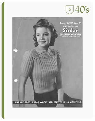 1940's Vintage Patterns | Sirdar