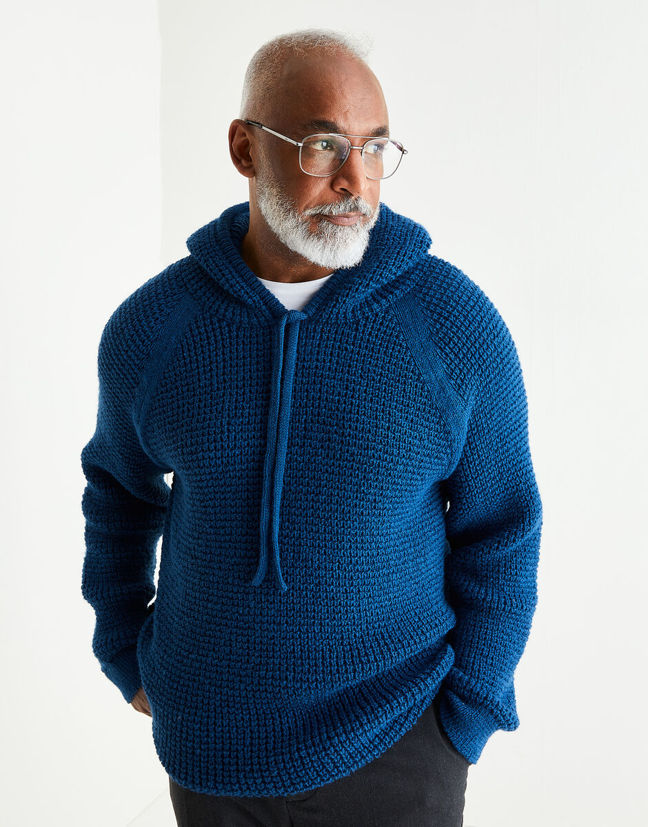 Men's hoodie clearance crochet pattern