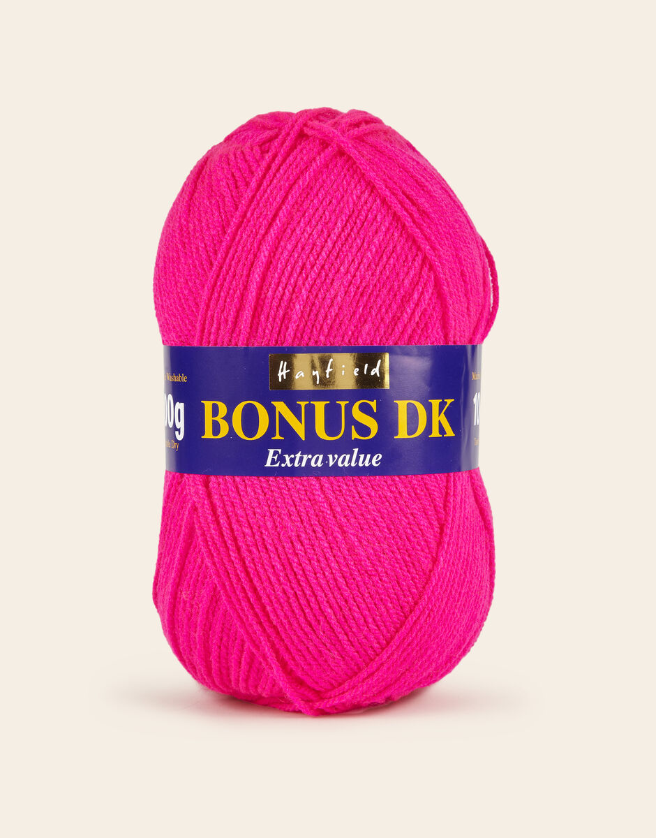100g 586 Blush Pink Sirdar Hayfield Bonus DK Double Knitting 