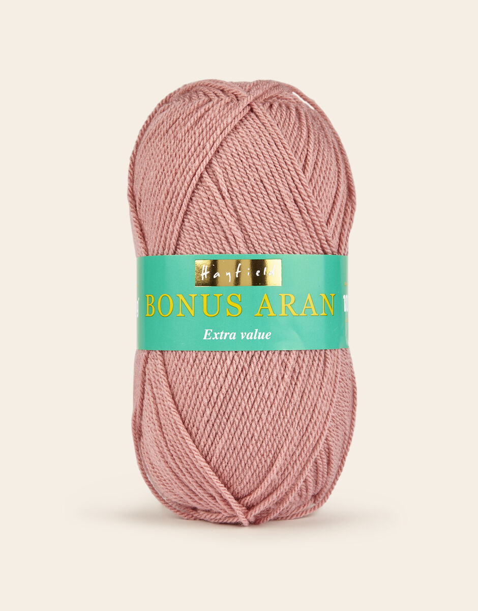Hayfield Bonus Aran, 100G, Hand Knitting Crochet Yarn | Sirdar