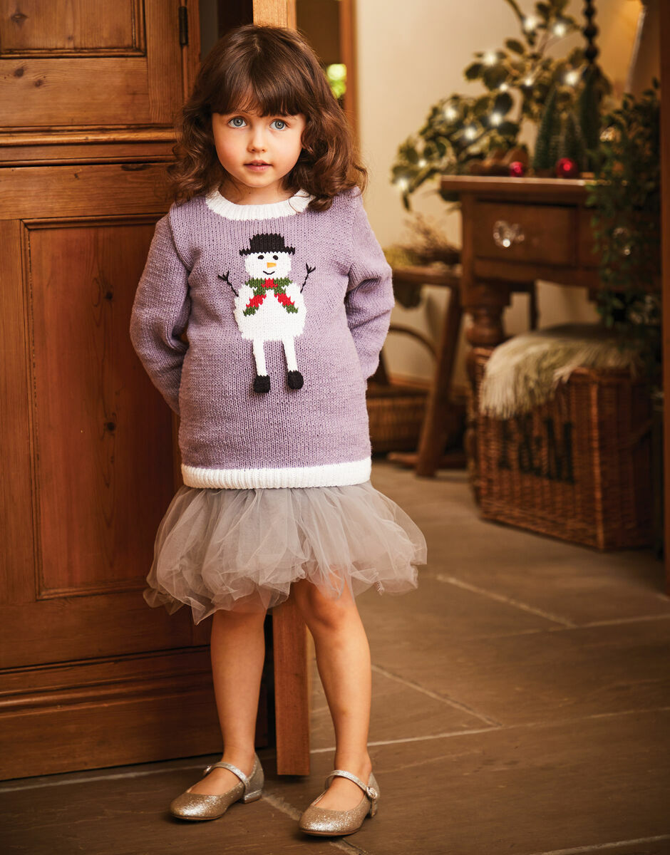 Kids christmas hot sale jumper dress