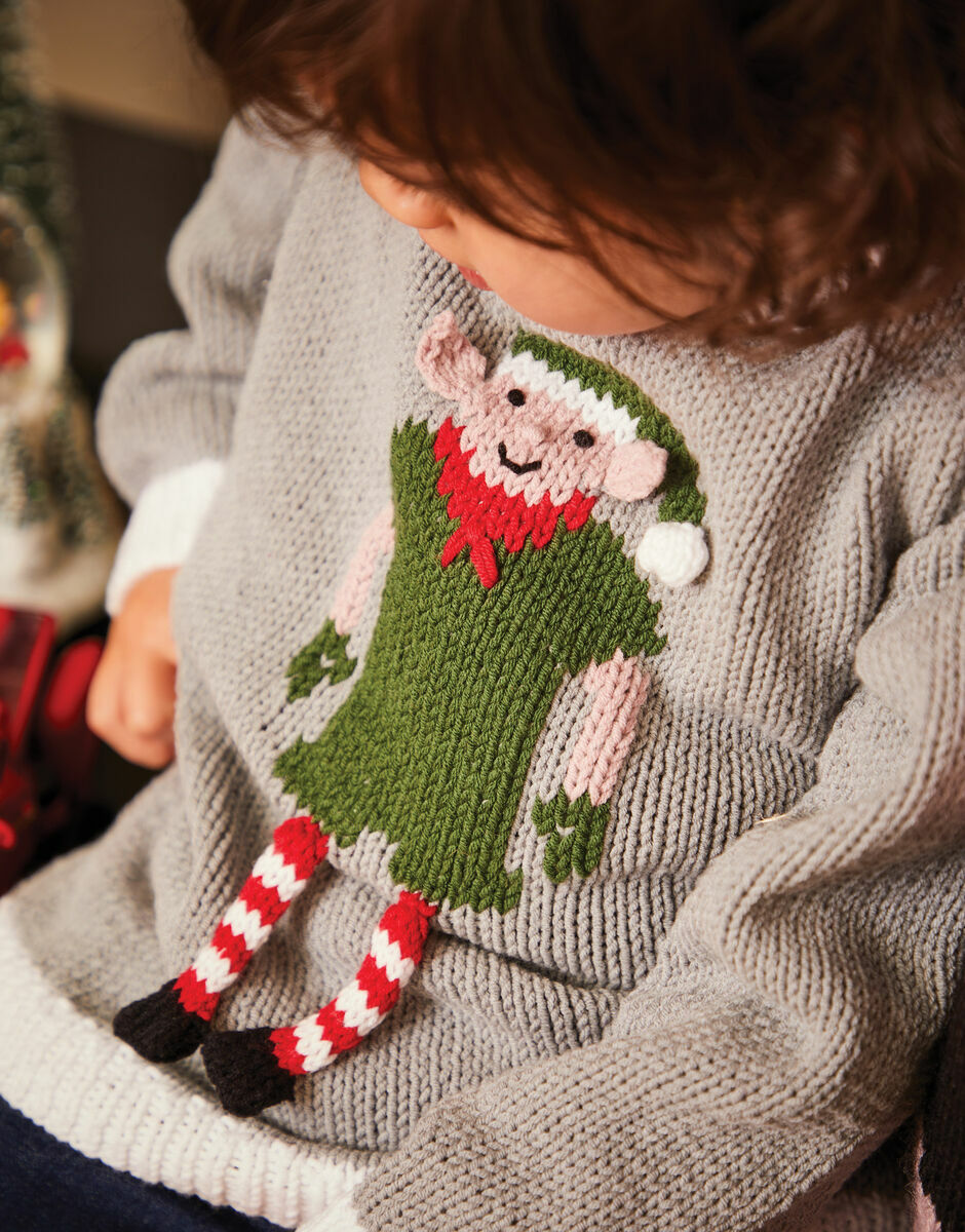 Baby elf jumper hotsell