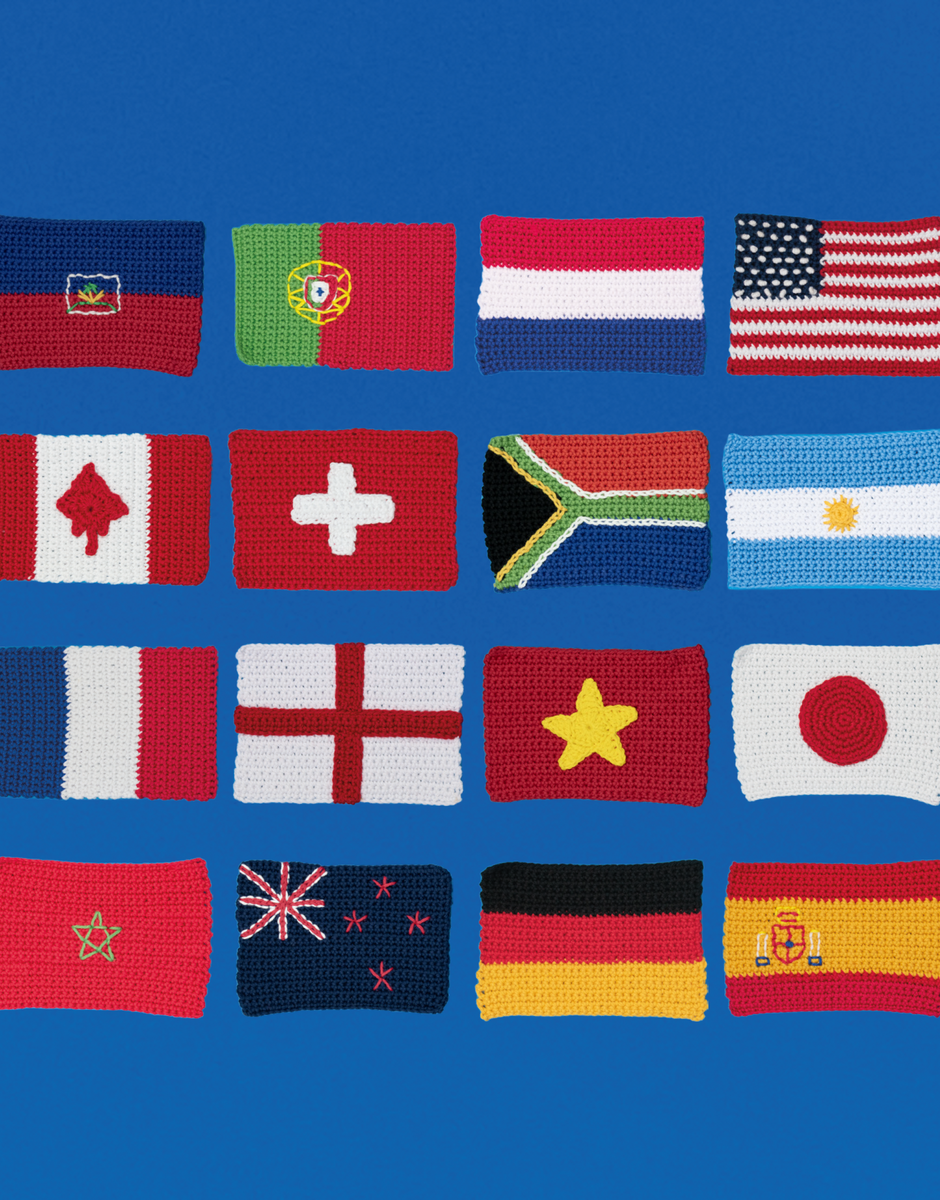 Bundle　Bunting　Sirdar　Crochet　Nations　Cup　World　Women's　Flag