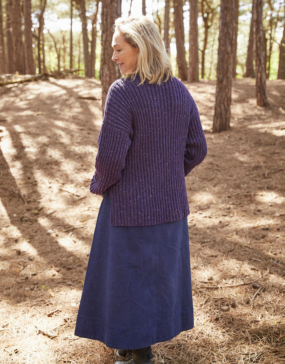 Shoreline Sweater Knitting Pattern | Sirdar Haworth Tweed DK | Sirdar