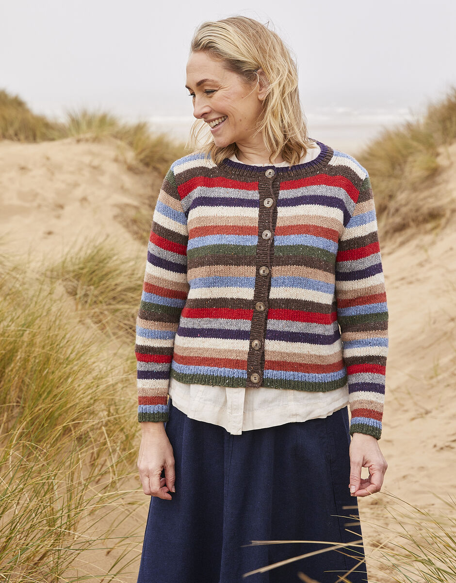 Coast & Country Cardigan Knitting Pattern | Haworth Tweed DK | Sirdar