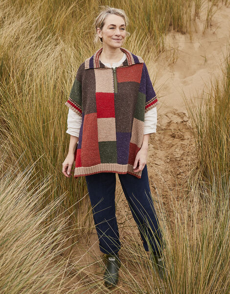 Women's Fairisle Yoke Sweater in Sirdar Haworth Tweed