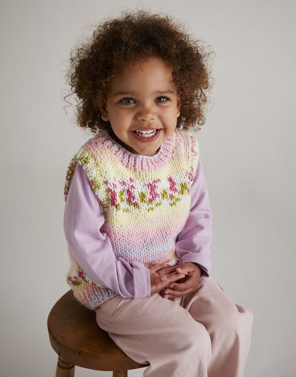 Baby & Toddler Happy Skies Layered Knit Dress