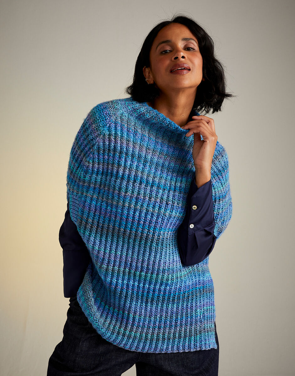 Aran poncho knitting outlet pattern free