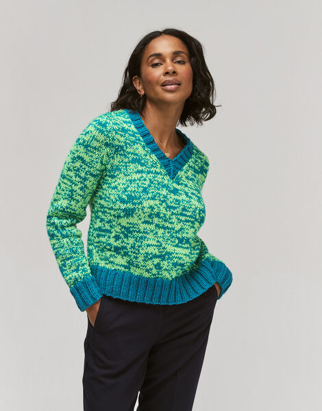 Fashion Fusion Sweater In Hayfield Bonus DK