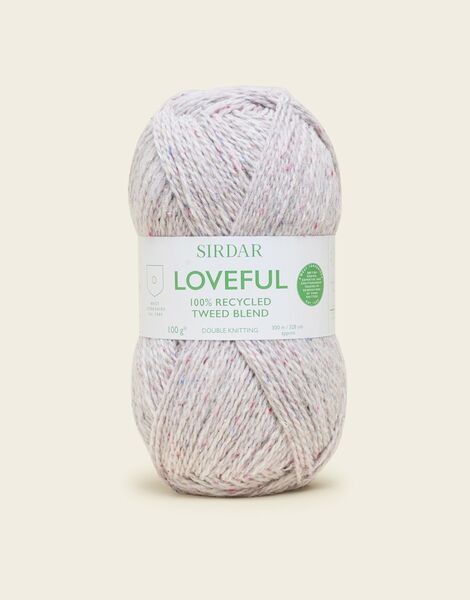 Sirdar Loveful 100% Recycled Tweed Blend DK, 100g