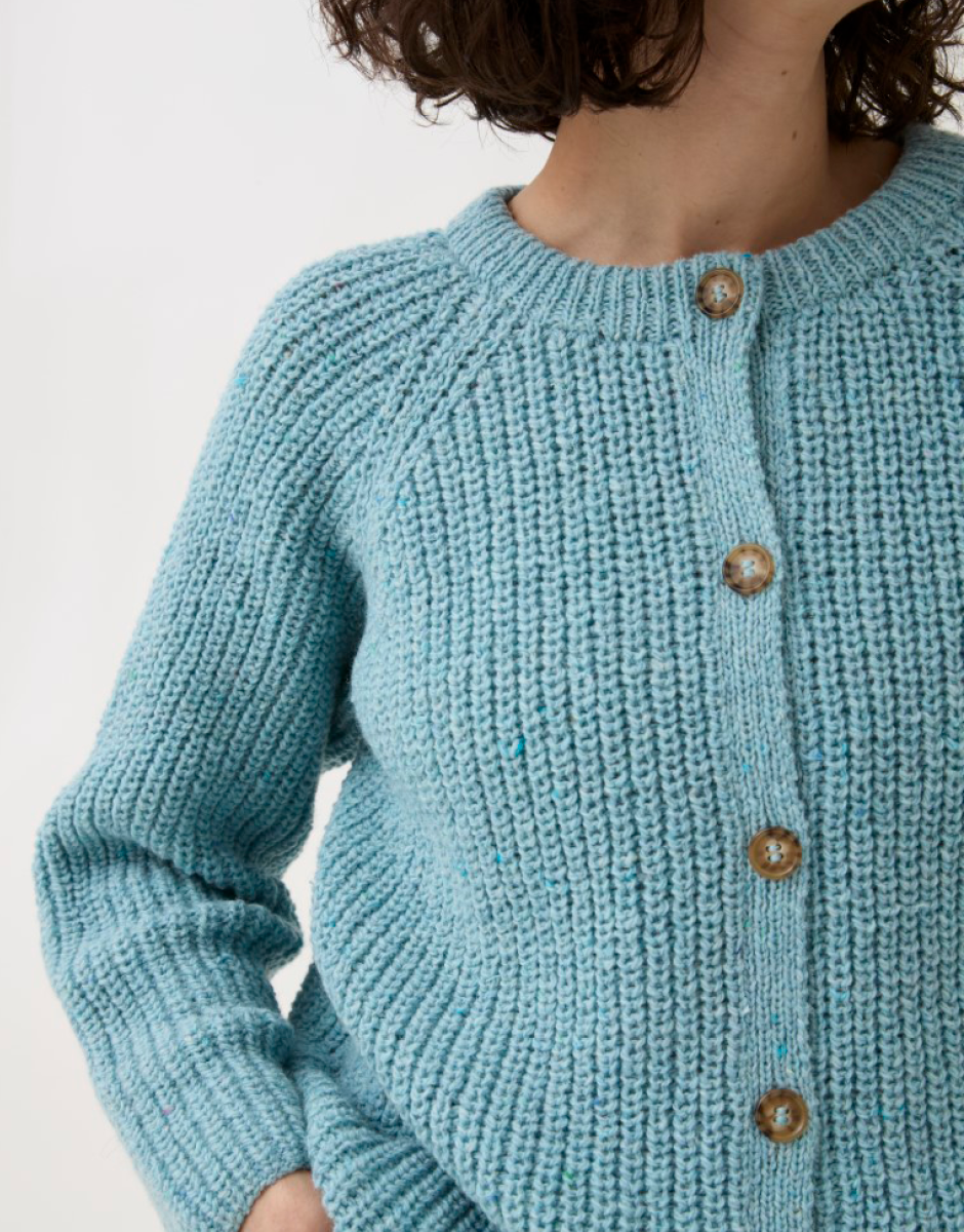 Round Neck Rib Cardigan Knitting Pattern In Sirdar Loveful Round Neck Rib Cardigan Knitting Pattern In Sirdar Loveful