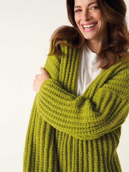 Cosy Days Cardigan Knitting Pattern In Sirdar Soft Down