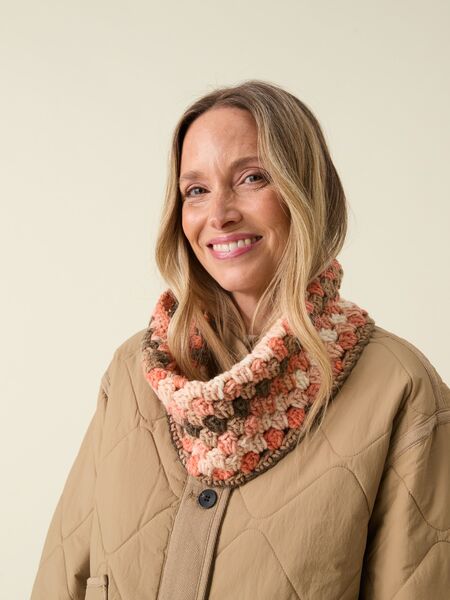 Infinity Crochet Cowl Crochet Pattern In Hayfield Spirit Chunky