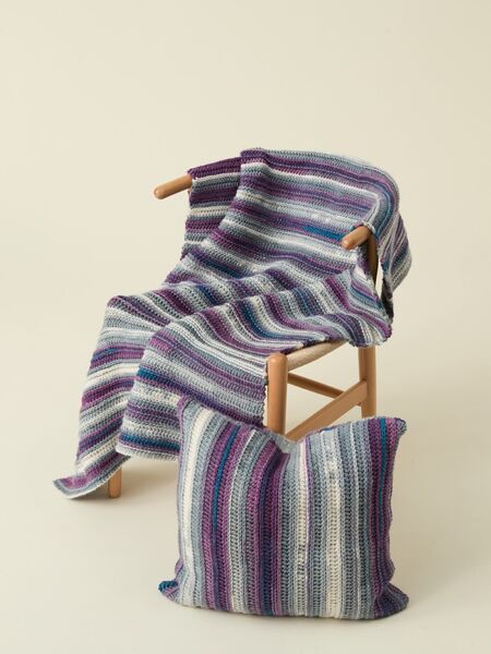 Crochet Blanket Set Crochet Pattern In Hayfield Spirit Chunky