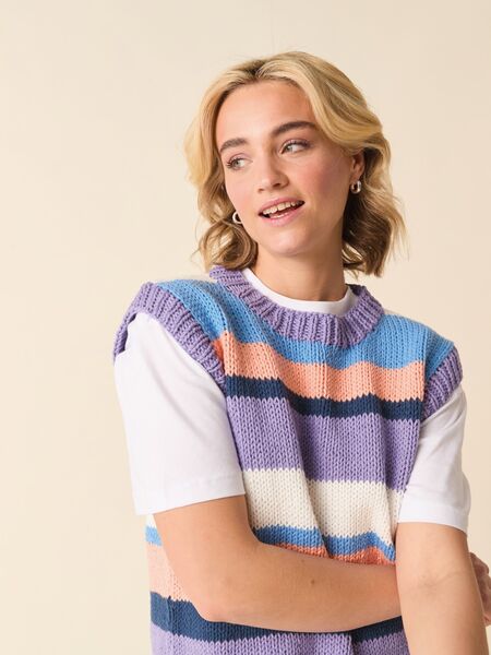 Todays Mood Tank Knitting Pattern In Sirdar Stories Chunky